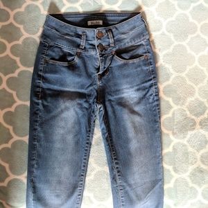 High waisted jeggings